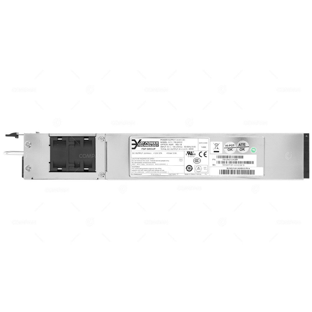 YM-2451CA06R  SAFENET 450W POWER SUPPLY FOR  NETWORK HSM APPLIANCE